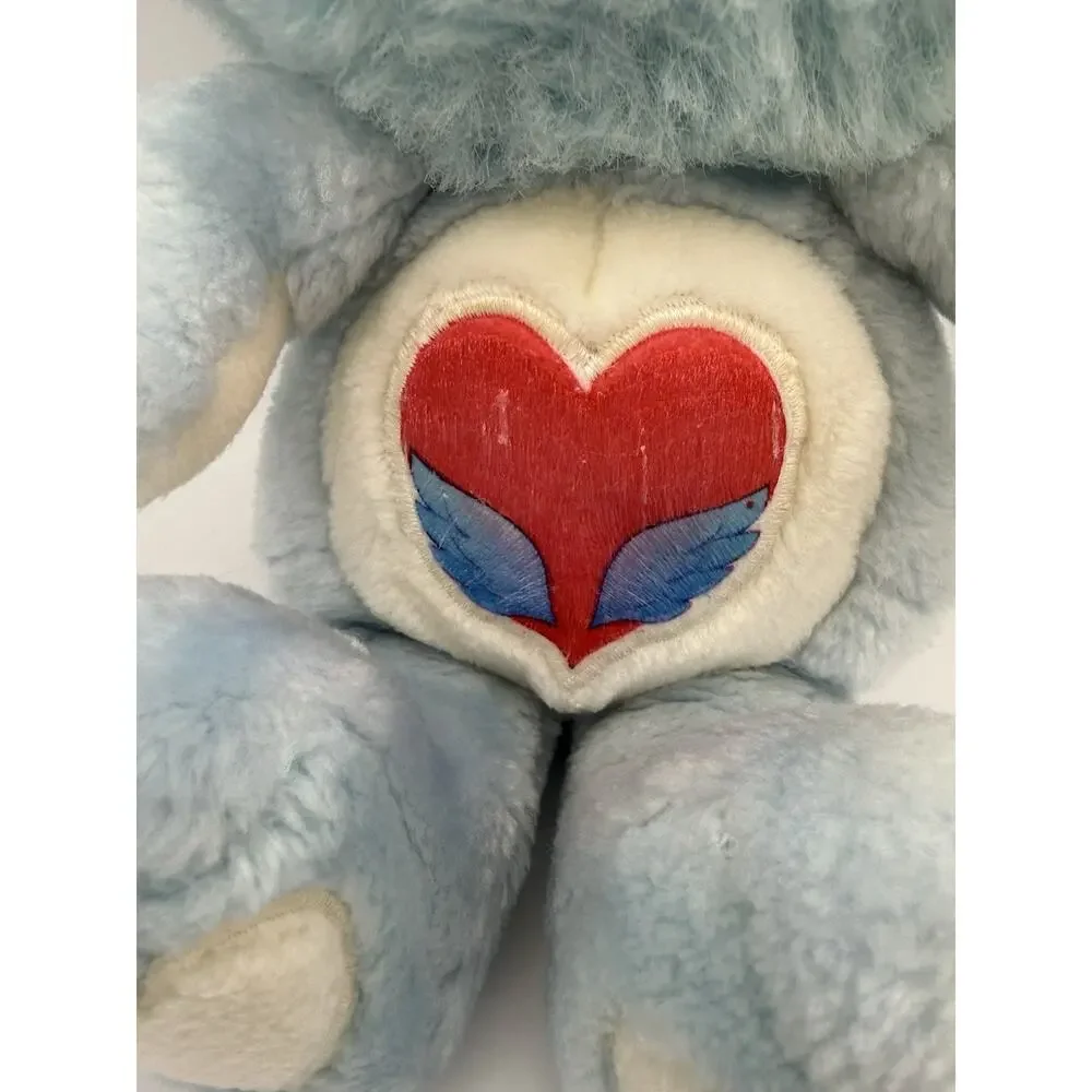 VTG Care Bear Cousins Swift Heart Rabbit Kenner 1984 Blue Plush - Picture 3 of 8